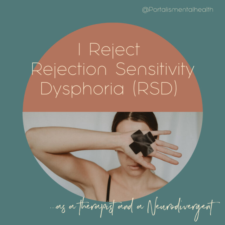 reject rejection sensitivity dysphoria rsd